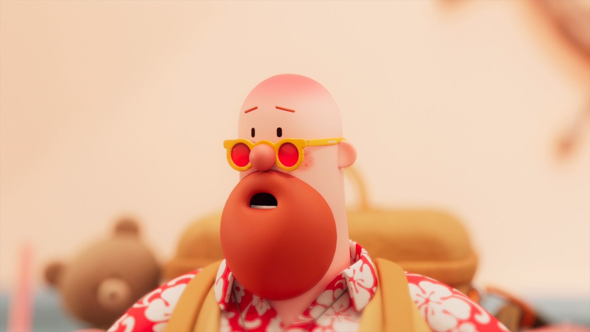 Still from the Admiral Insurance animated spot Ready for Anything.